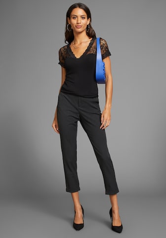LAURA SCOTT Shirt in Black