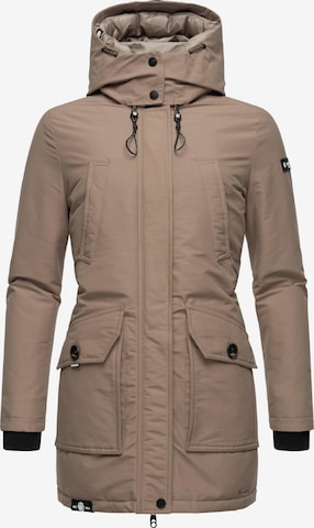 Giacca invernale di NAVAHOO in beige: frontale