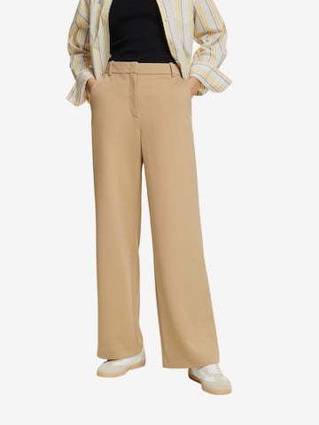 ESPRIT Wide leg Pants in Beige