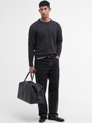Barbour Trui 'Tisbury' in Zwart