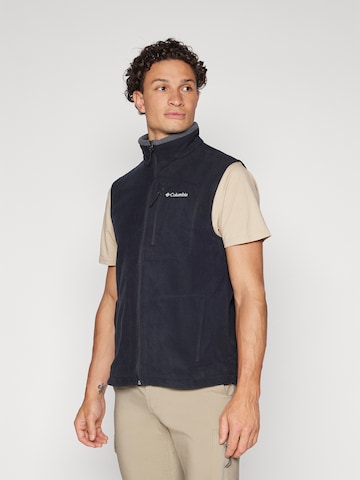 Gilet de sport 'Fast Trek' COLUMBIA en noir : devant