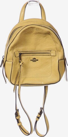 COACH Backpack in One size in Yellow: front
