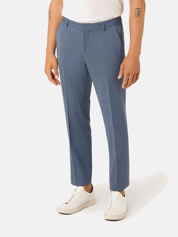 BENVENUTO Slim fit Suit 'Salvi-Lago' in Blue