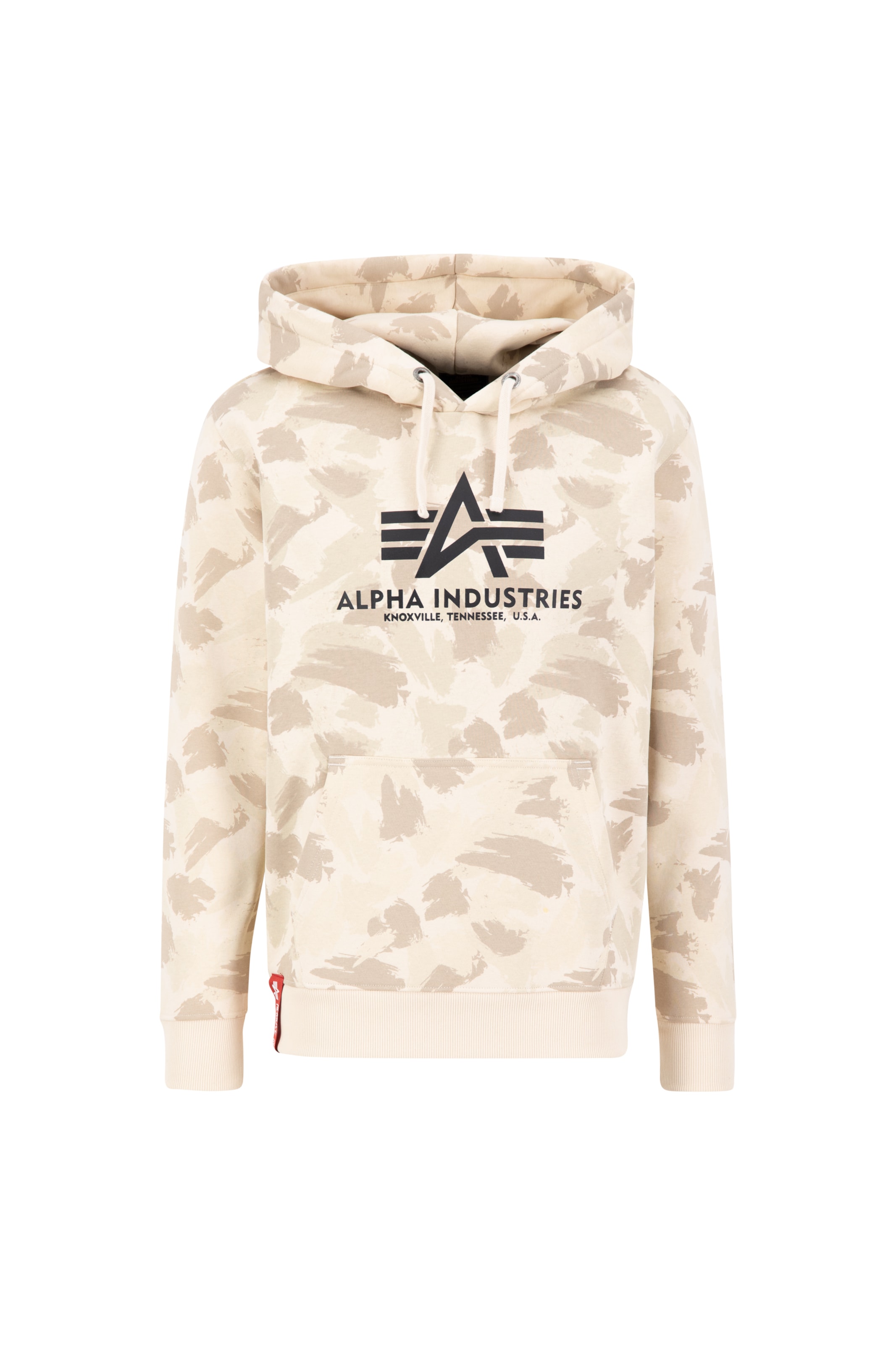ALPHA INDUSTRIES Sweatshirt in Beige: Vorderseite