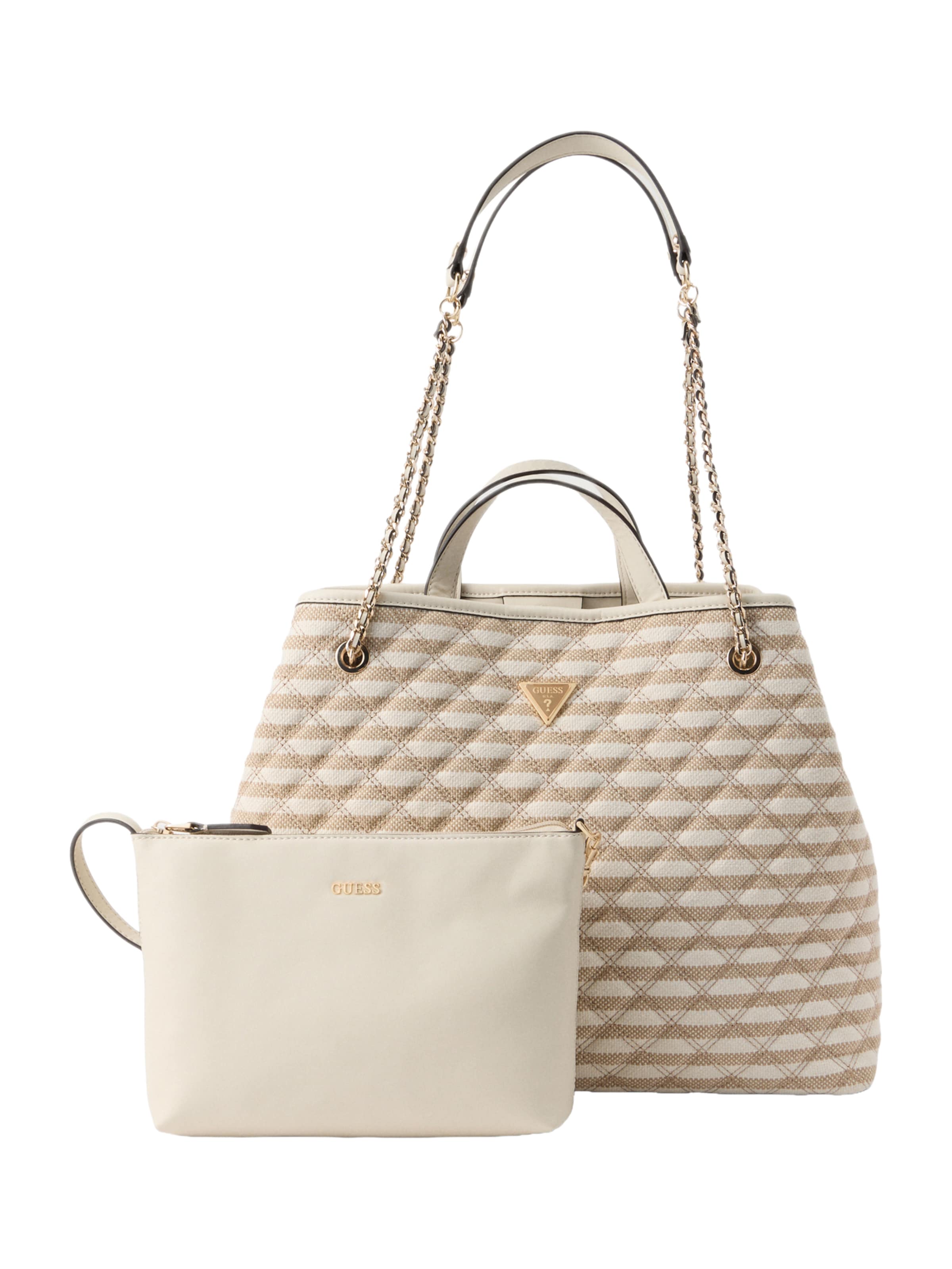 GUESS Tasche 'GIULLY II' in Grau: Vorderseite