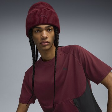 PUMA Sportmütze ' Wardrobe Essentials' in Rot: Vorderseite