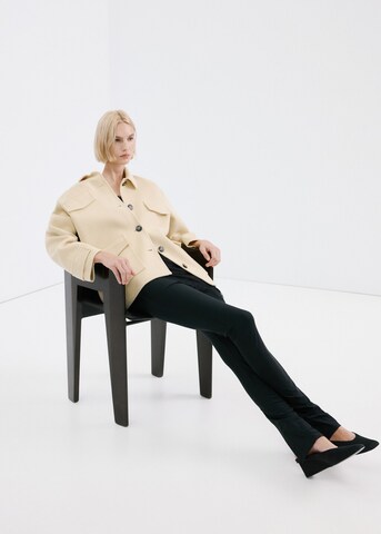 MANGO Jacke 'Sobre' in Beige