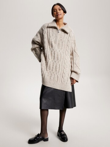 TOMMY HILFIGER Pullover in Beige