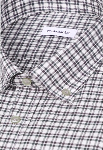 Coupe regular Chemise SEIDENSTICKER en vert