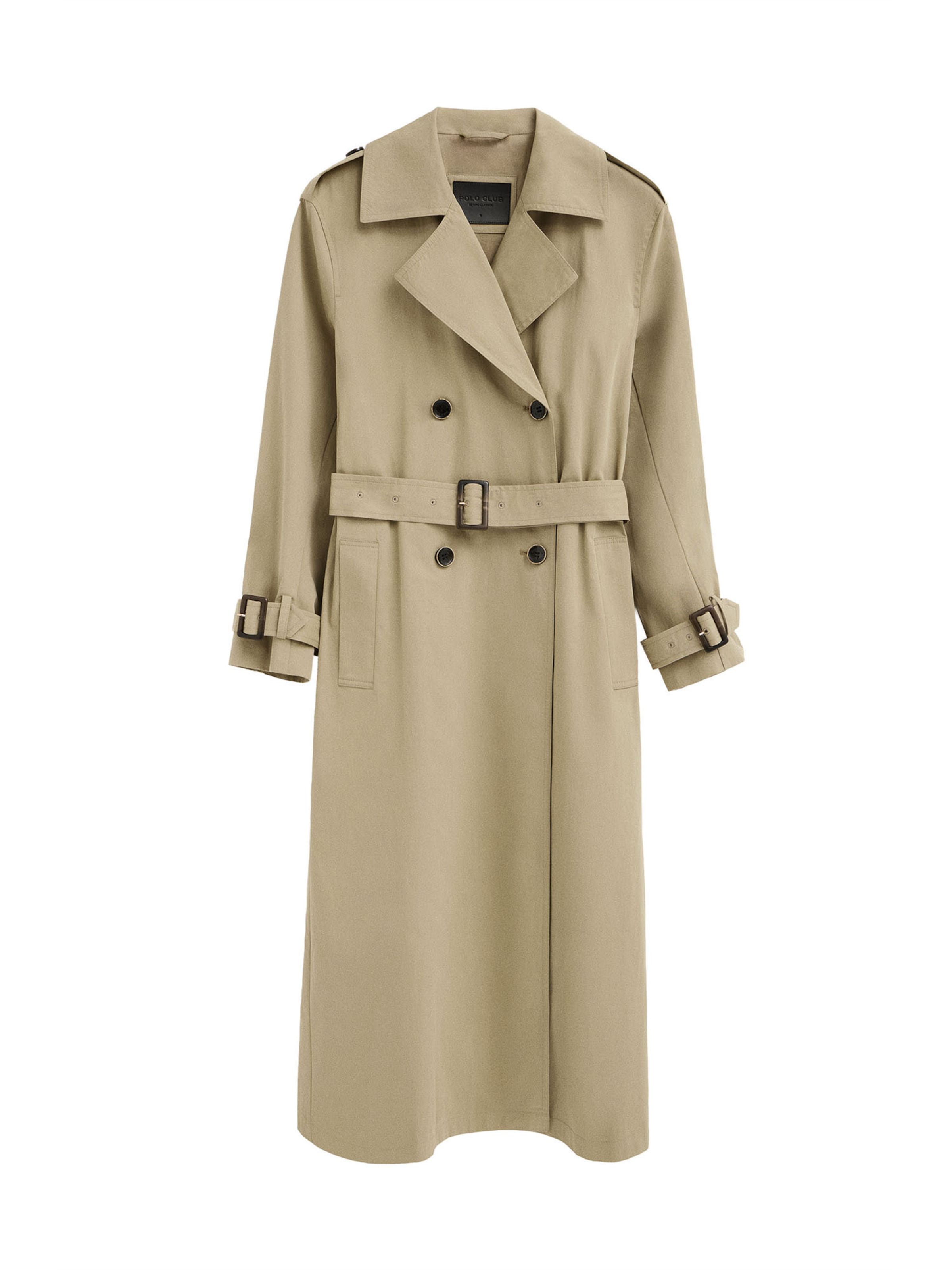 Polo Club Between-Seasons Coat 'Leina' in Stone, Item view