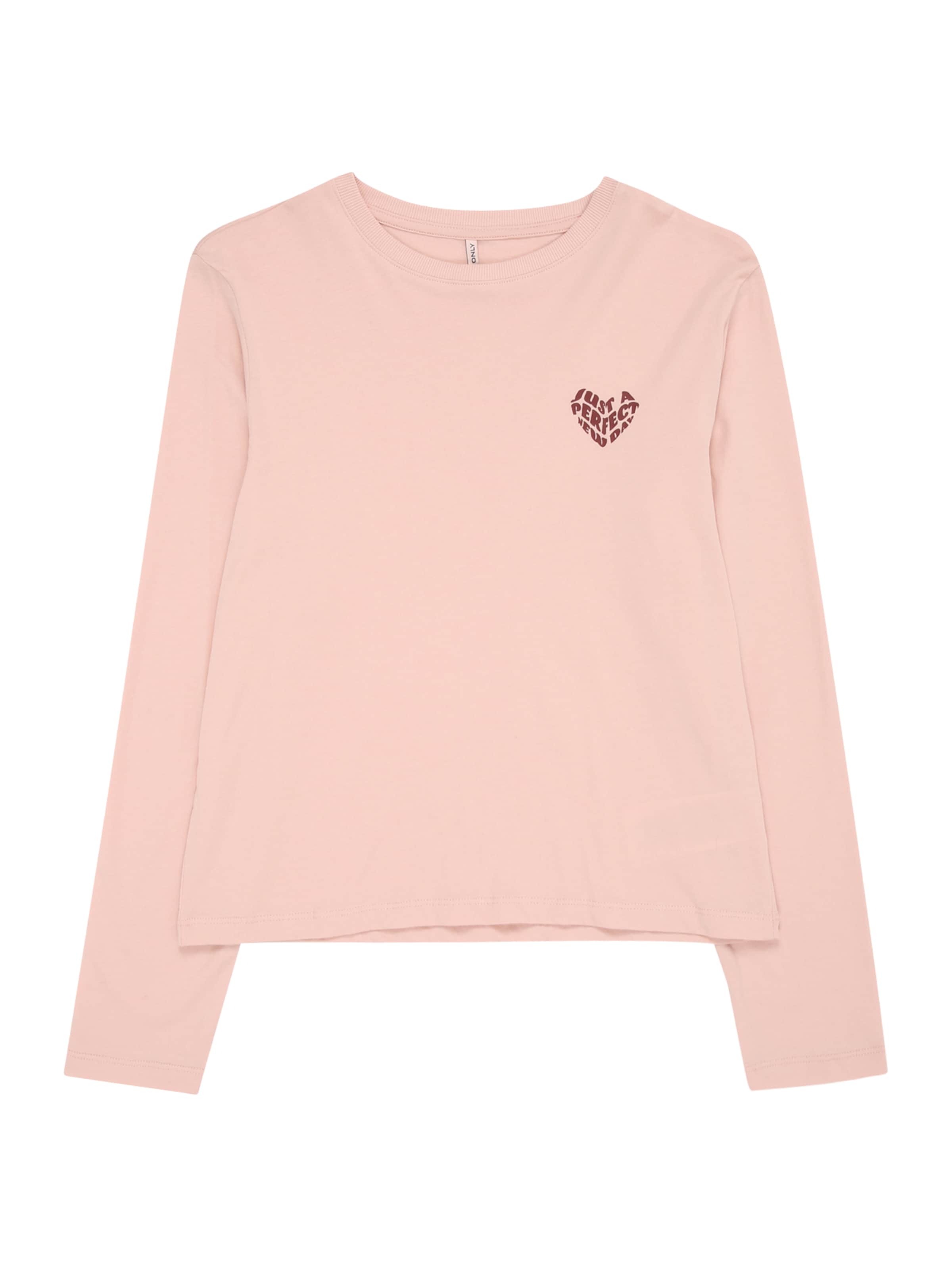 ONLY GIRLS T-shirt 'KOGLUX' i rosa: framsida