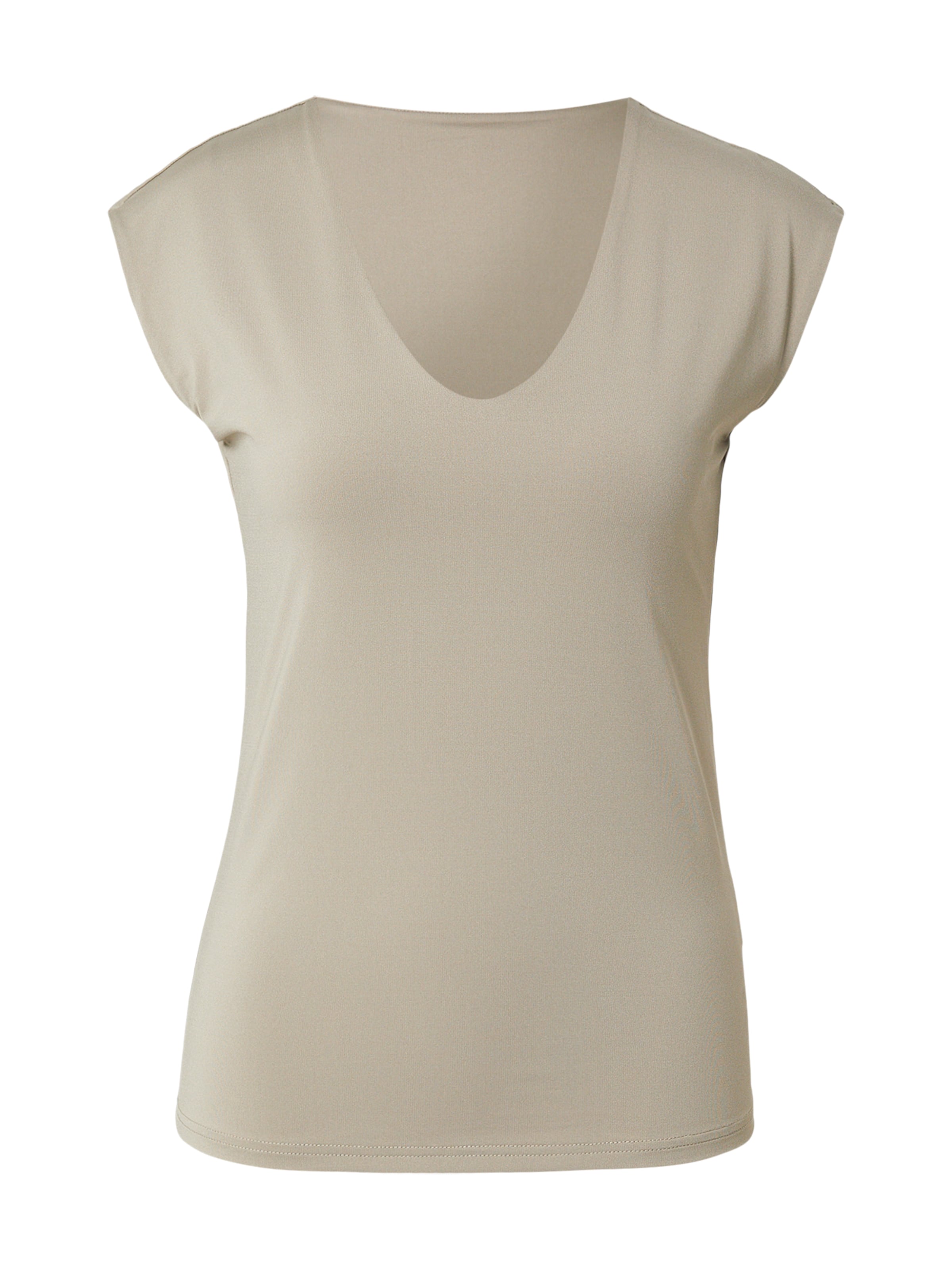 rosemunde - Top 'Billie' em castanho: frente