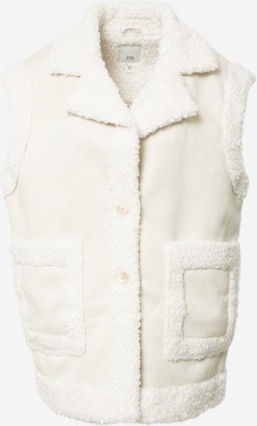 River Island Bodywarmer in Beige: voorkant