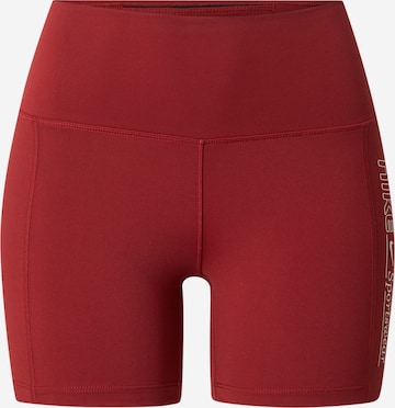 Pantalon de sport 'ONE' NIKE en rouge : devant