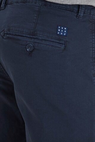 BLEND Regular Chinohose 'BRIX' in Blau