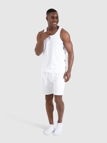 Regular Pantalon de sport 'Valentin' Smilodox en blanc