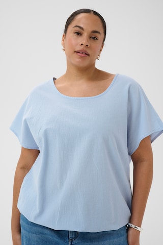 KAFFE CURVE - Blusa 'KCnana' en azul
