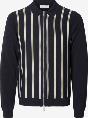 SELECTED HOMME Cardigan 'Mattis' i blå: forside