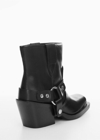 MANGO Boots 'Peter' in Black