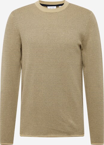 Only & Sons Pullover 'ONSNIGUEL' in Beige: Vorderseite