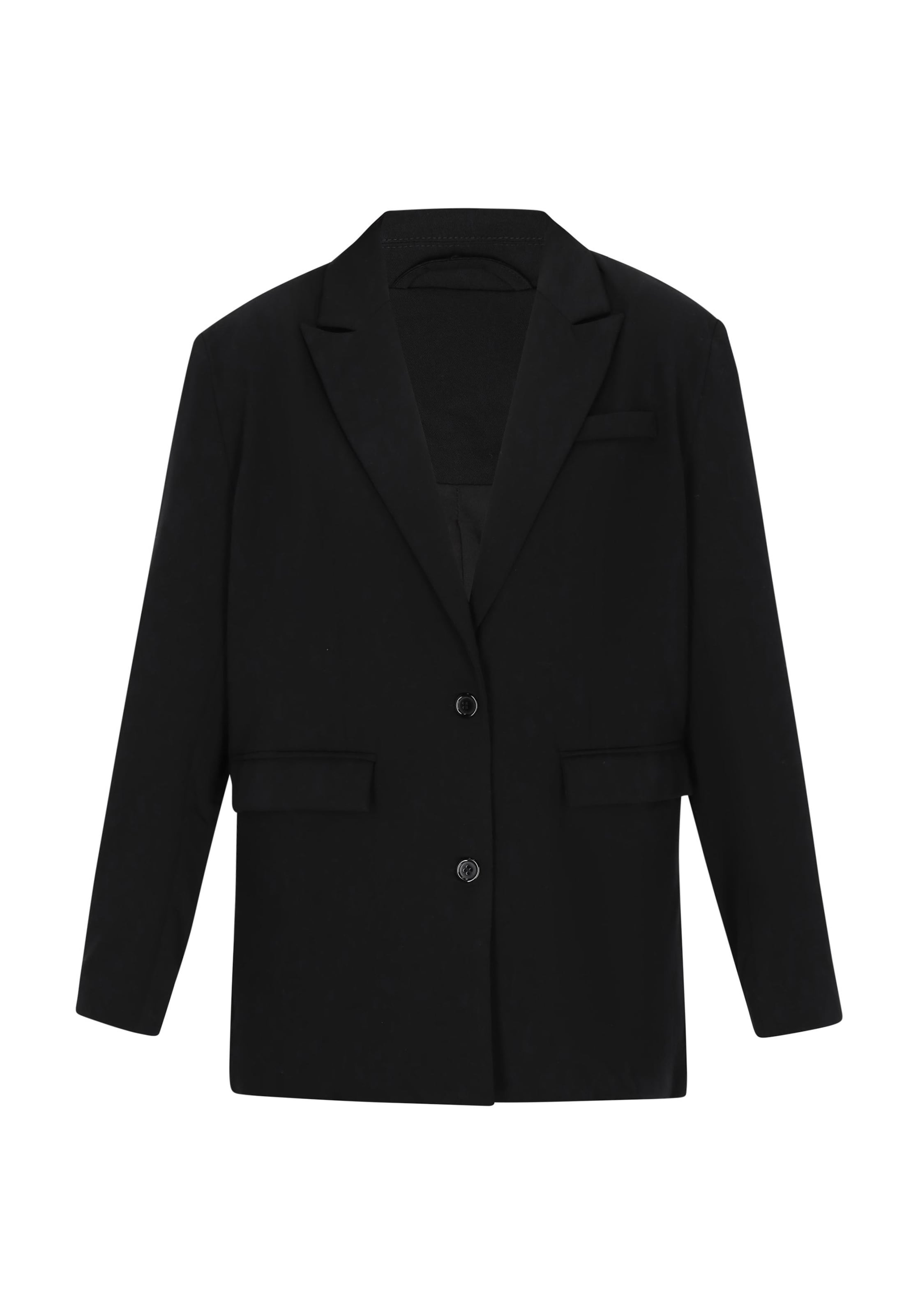 EVERA - Blazer em preto: frente