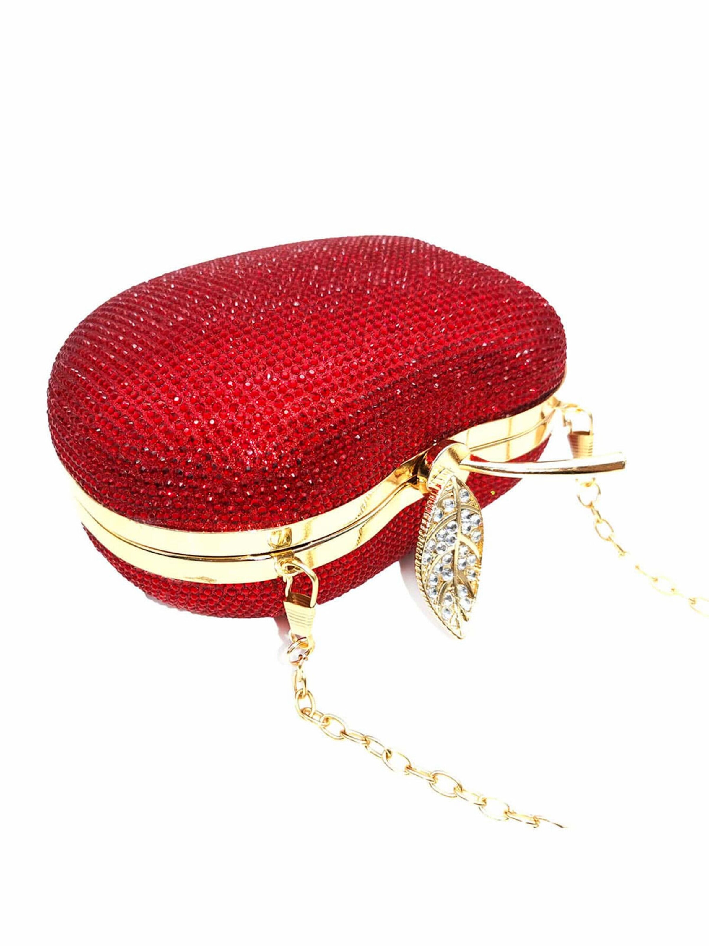 Tomshop24-7 Clutch 'Apfel' in Red