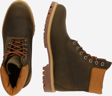 TIMBERLAND Šněrovací boty – zelená