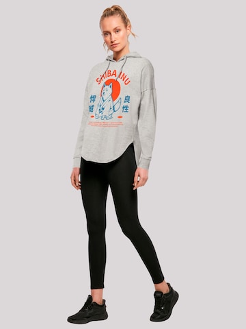 Sweat-shirt 'Japanischer Shiba Inu Hund' F4NT4STIC en gris