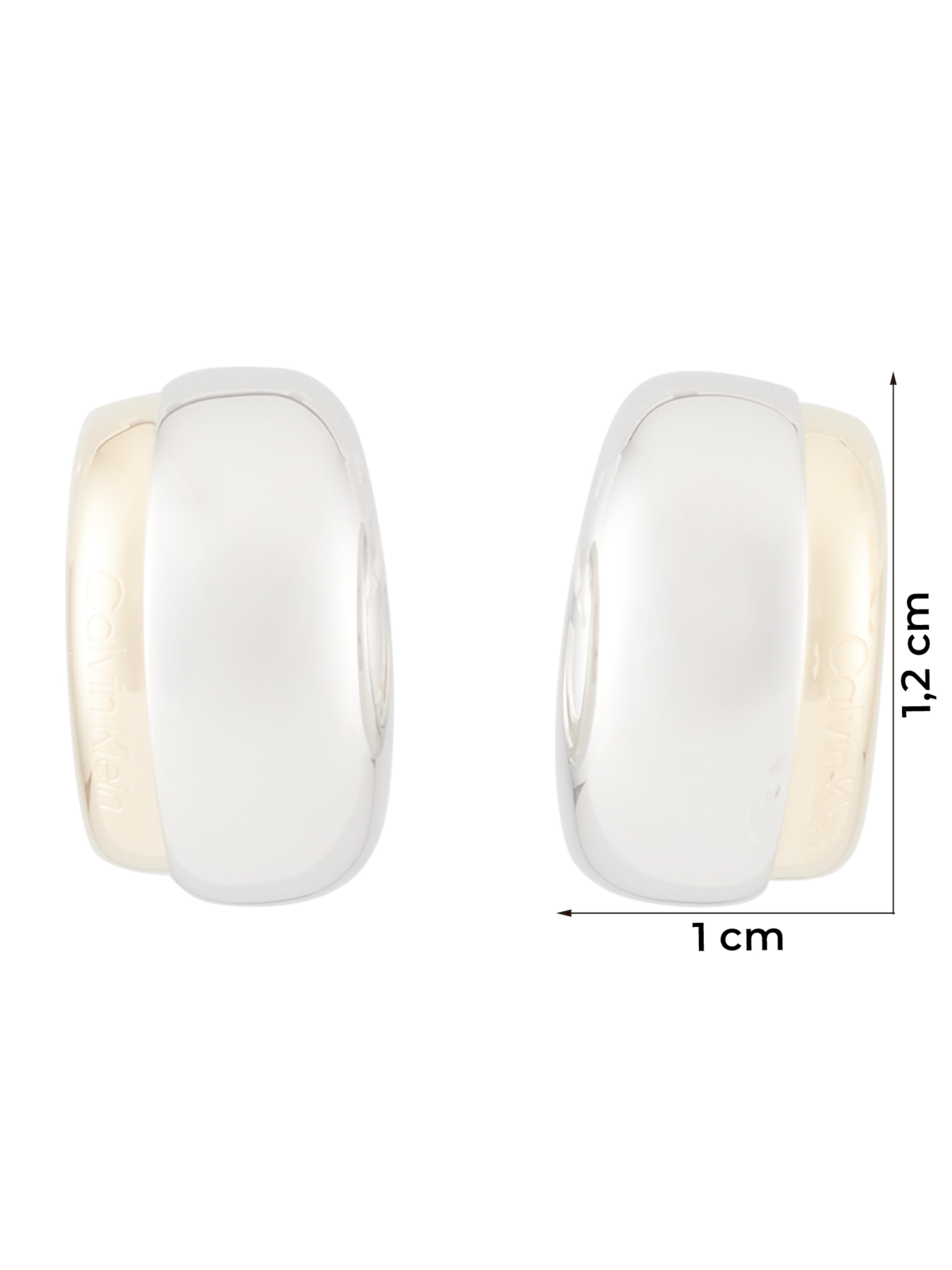 Calvin Klein Náušnice 'REFINE' - Strieborná