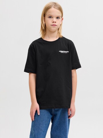 JJ Rebel - Camiseta 'JREBZACK' en negro: frente