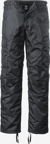 Regular Pantalon cargo Brandit en noir : devant