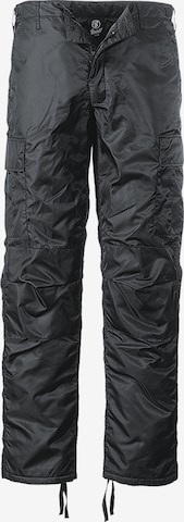 Brandit - regular Pantalón cargo en negro: frente