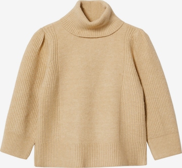 Pull-over 'Luna' MANGO en beige : devant