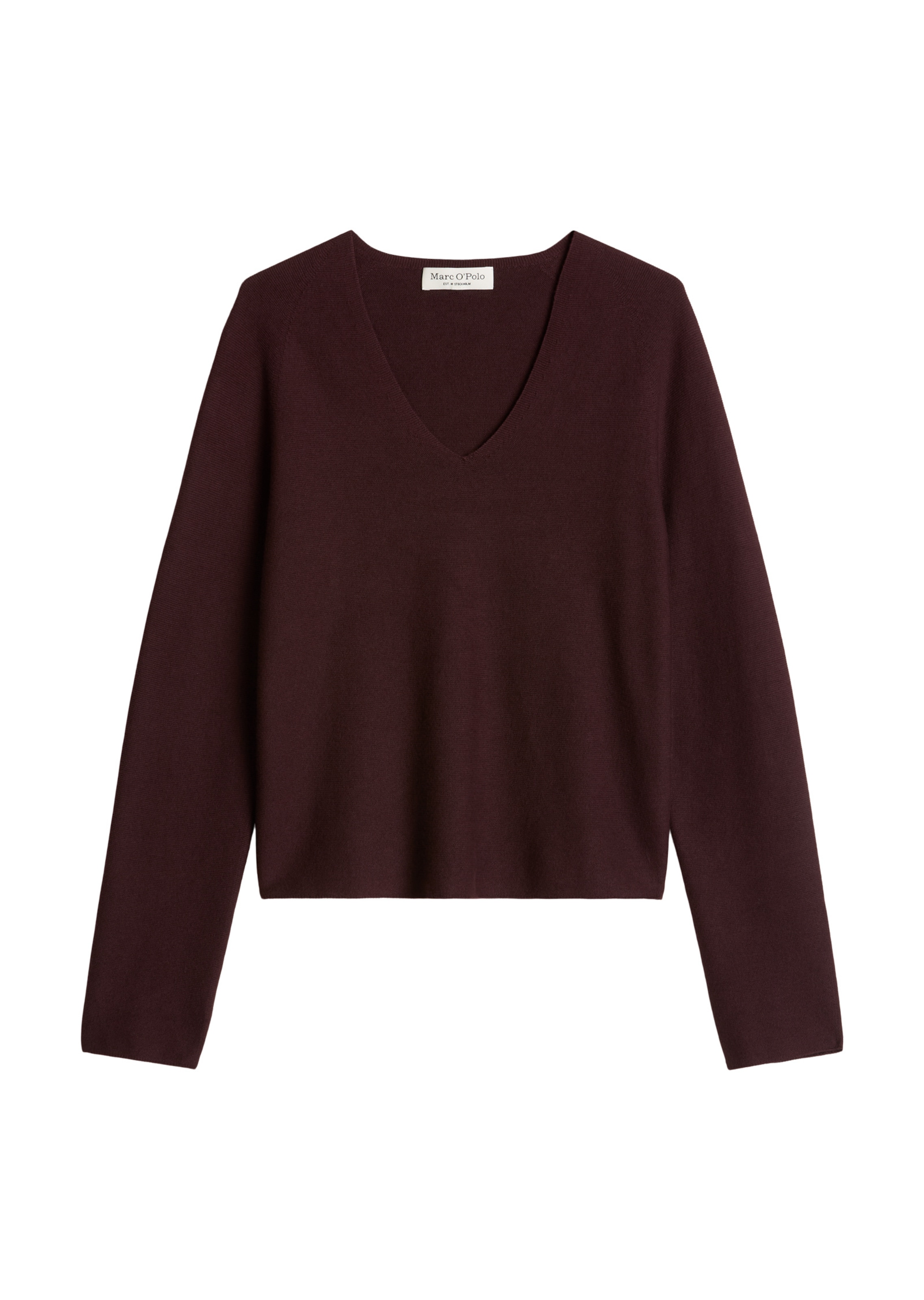 Pull-over Marc O'Polo en rouge : devant