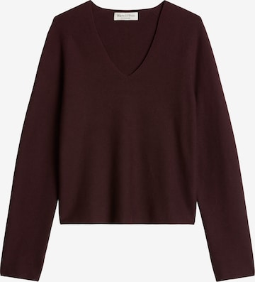 Pull-over Marc O'Polo en rouge : devant