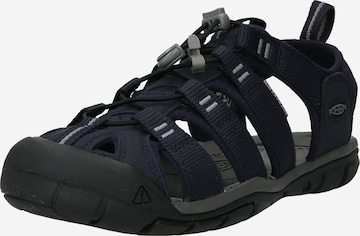 KEEN Sandal 'CLEARWATER' in Blue: front