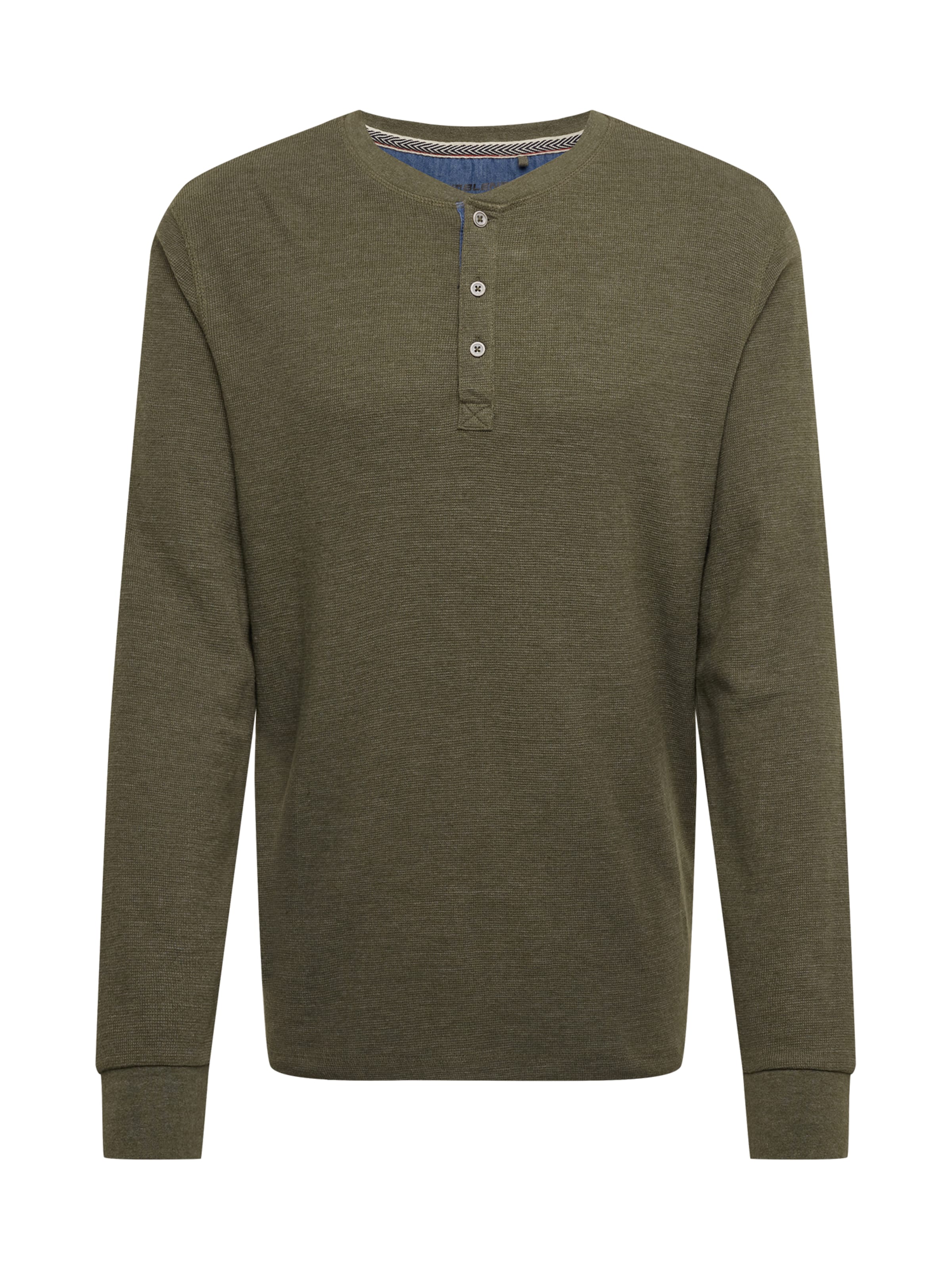 Maglietta 'Noble' di BLEND in verde: frontale