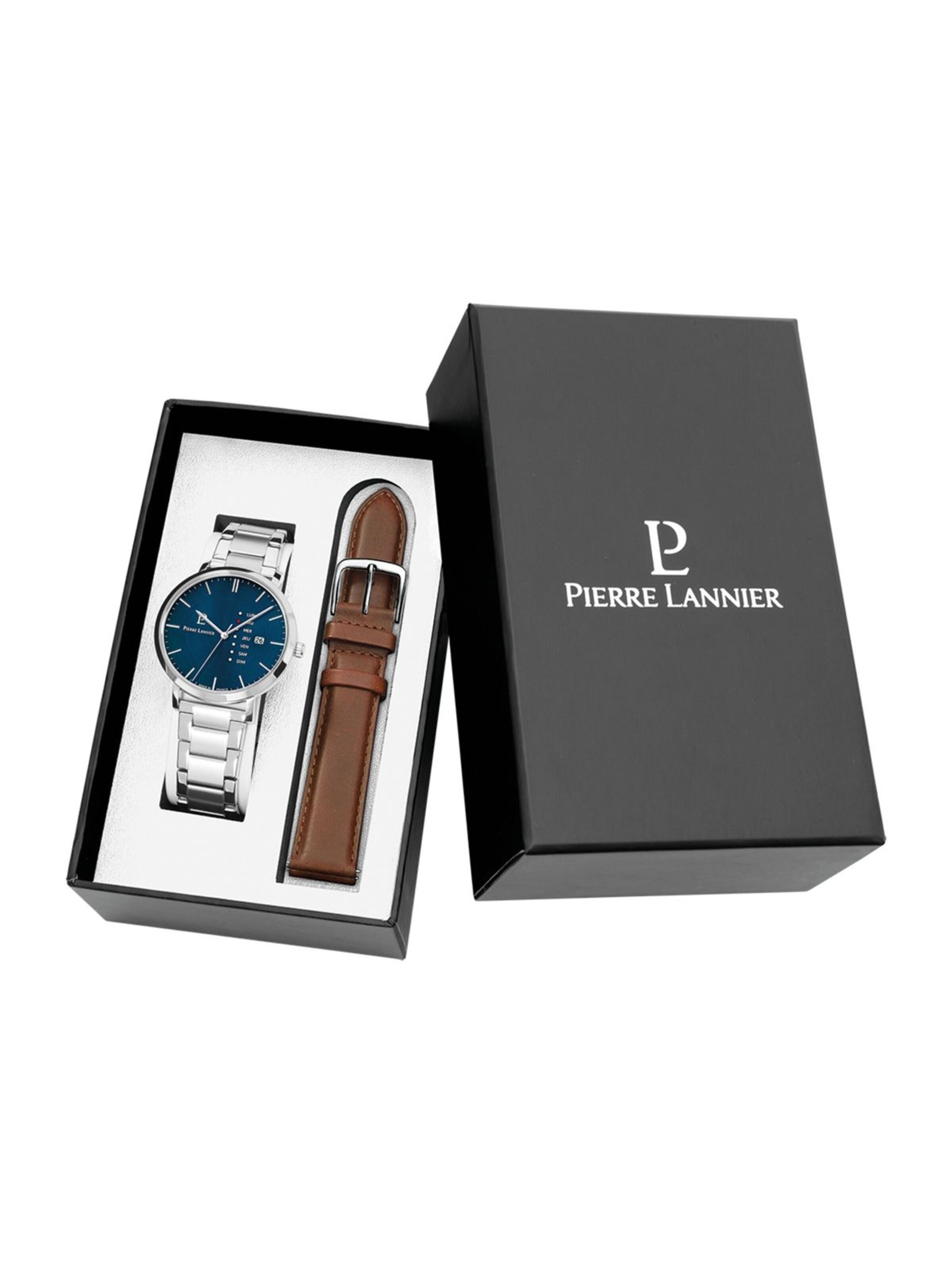 Pierre Lannier Analoguhr‌‌‌‌‌‌‌‌ in Blau
