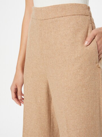 SCOTCH & SODA Wide Leg Hose in Beige