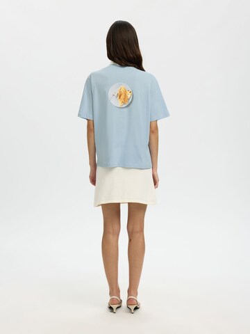SELECTED - Camiseta ' Selected x Hotel Amour' en azul