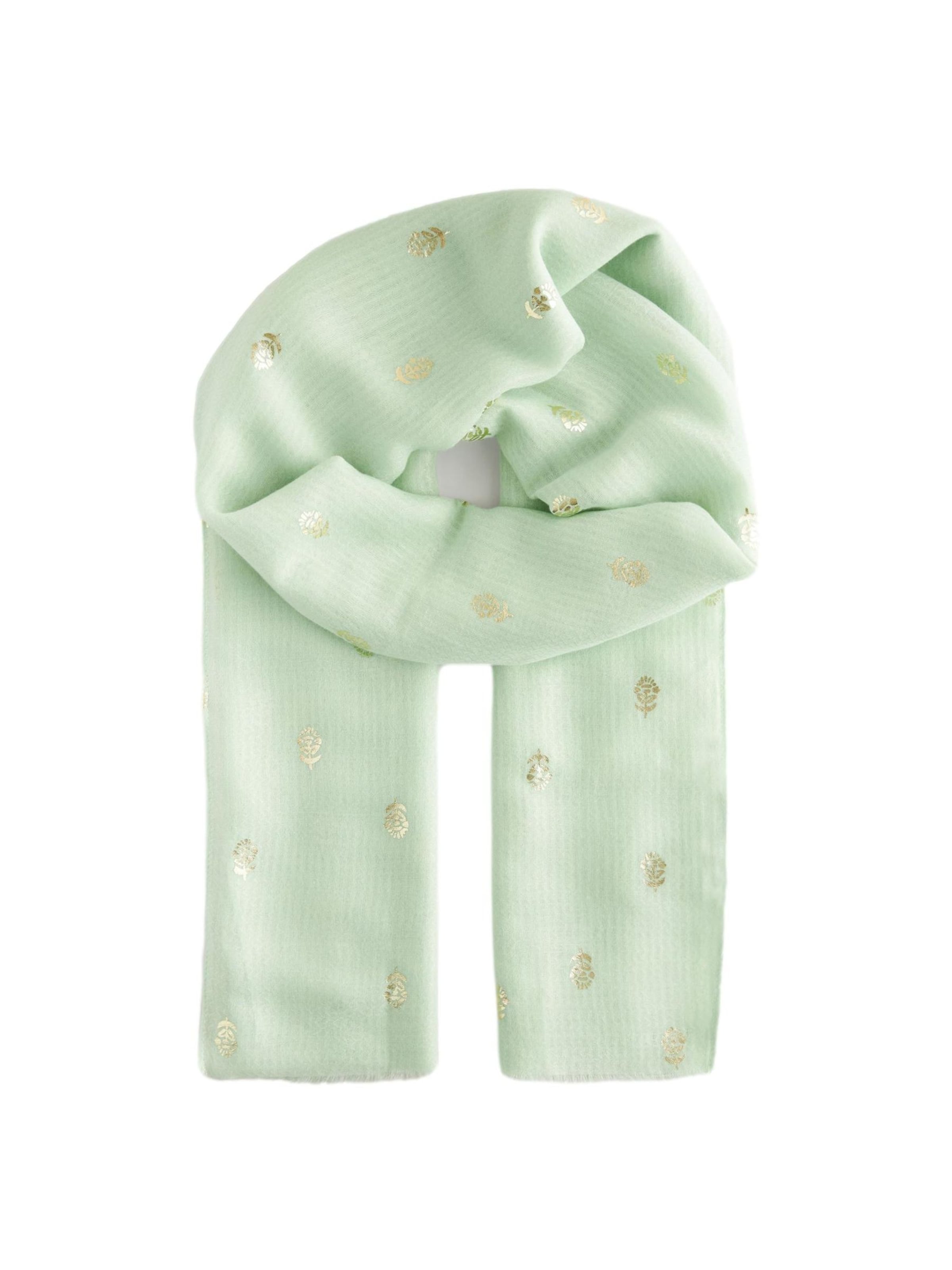 Next - Cachecóis em verde: frente