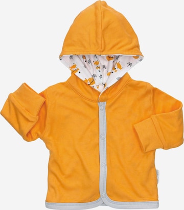 Baby Sweets Zip-Up Hoodie 'Little Fox' in Orange