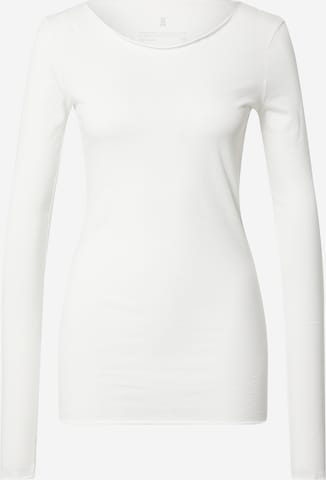 ARMEDANGELS - Camisa 'Evva' em branco: frente