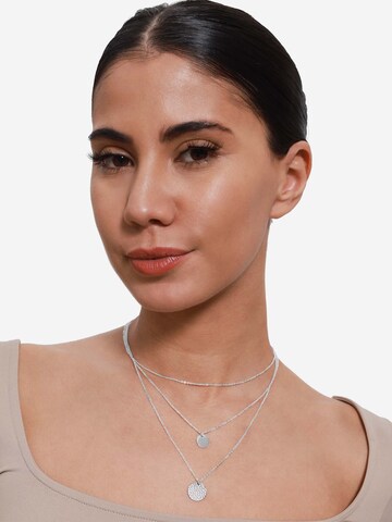 Heideman Necklace 'Clara' in Silver: front