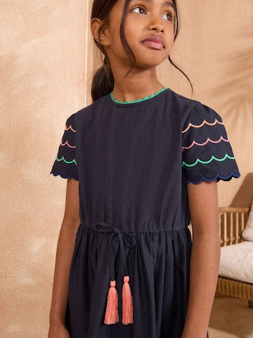 Robe love & roses en bleu