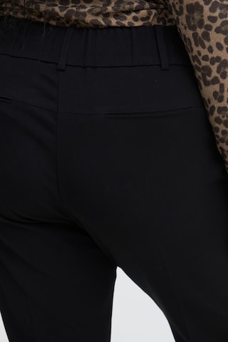 Fransa Regular Pleated Pants 'Nola' in Black