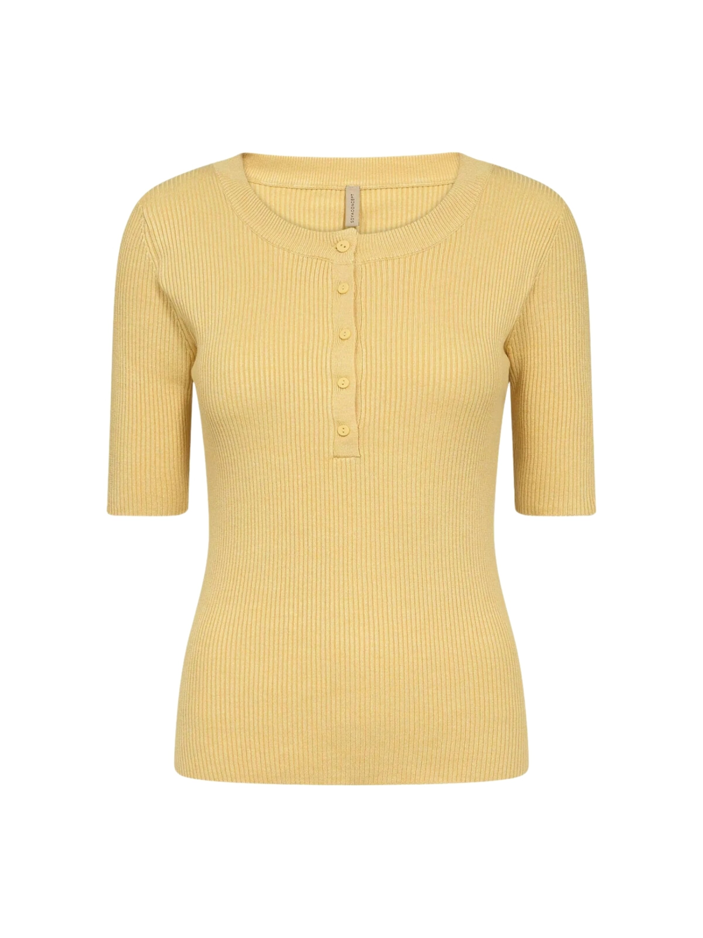 Soyaconcept Top 'DOLLIE' in Yellow: front