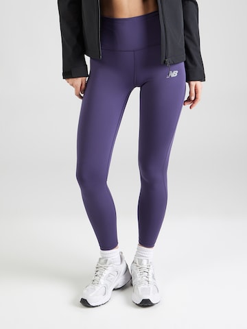 purpurinė new balance Siauras Sportinės kelnės: priekis