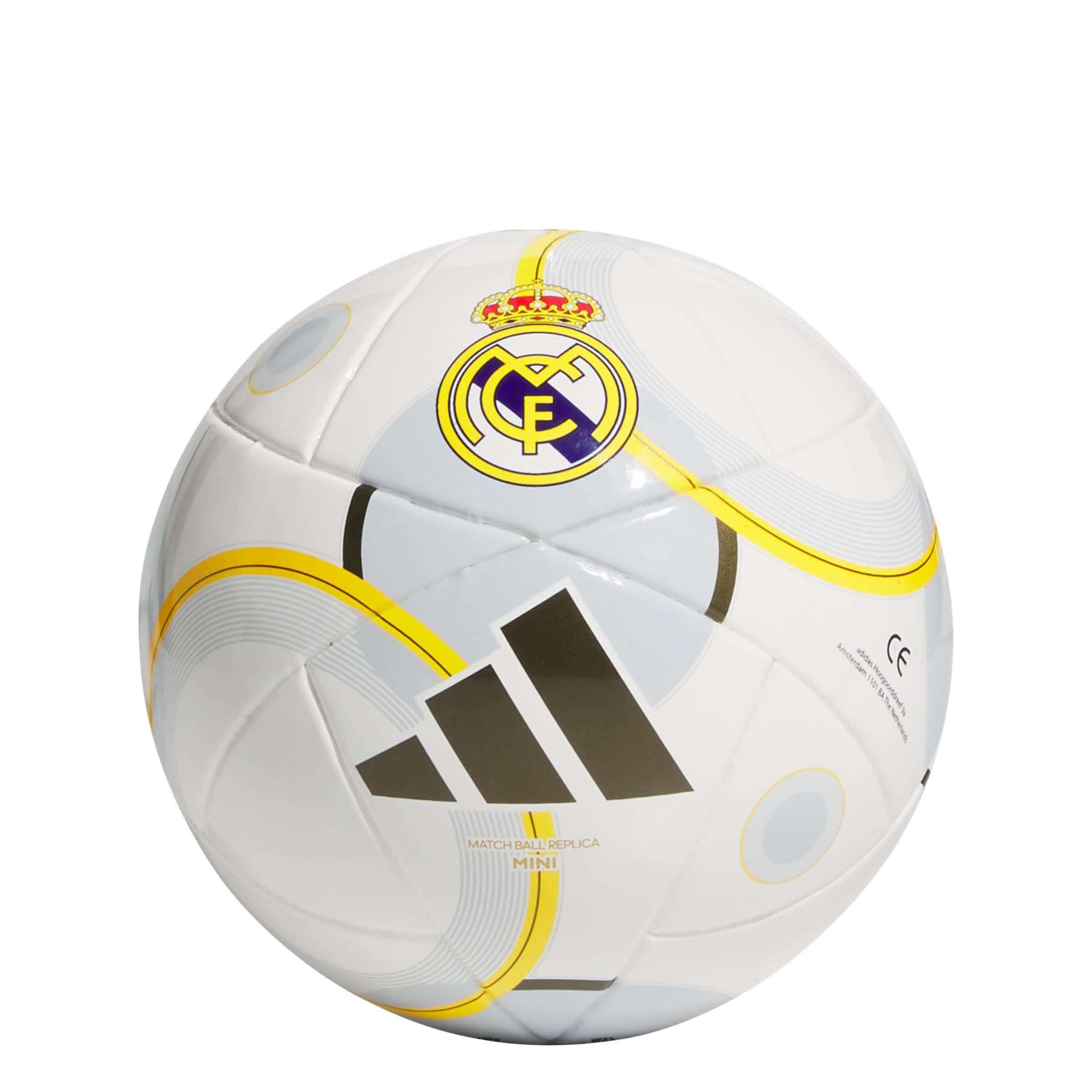 Pallone 'Real Madrid Home' di ADIDAS PERFORMANCE in bianco: frontale