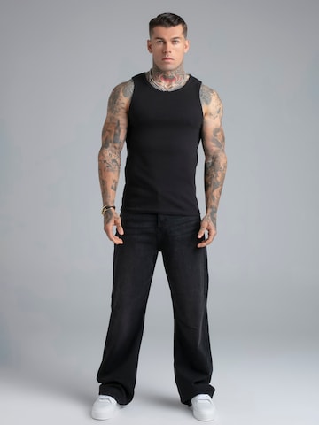 SikSilk Shirt in Schwarz